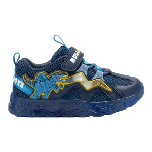 DNAL4508 Blue Dinosaur Kids Sports Sneakers