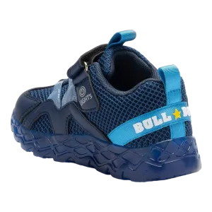 DNAL4508 Blue Dinosaur Kids Sports Sneakers