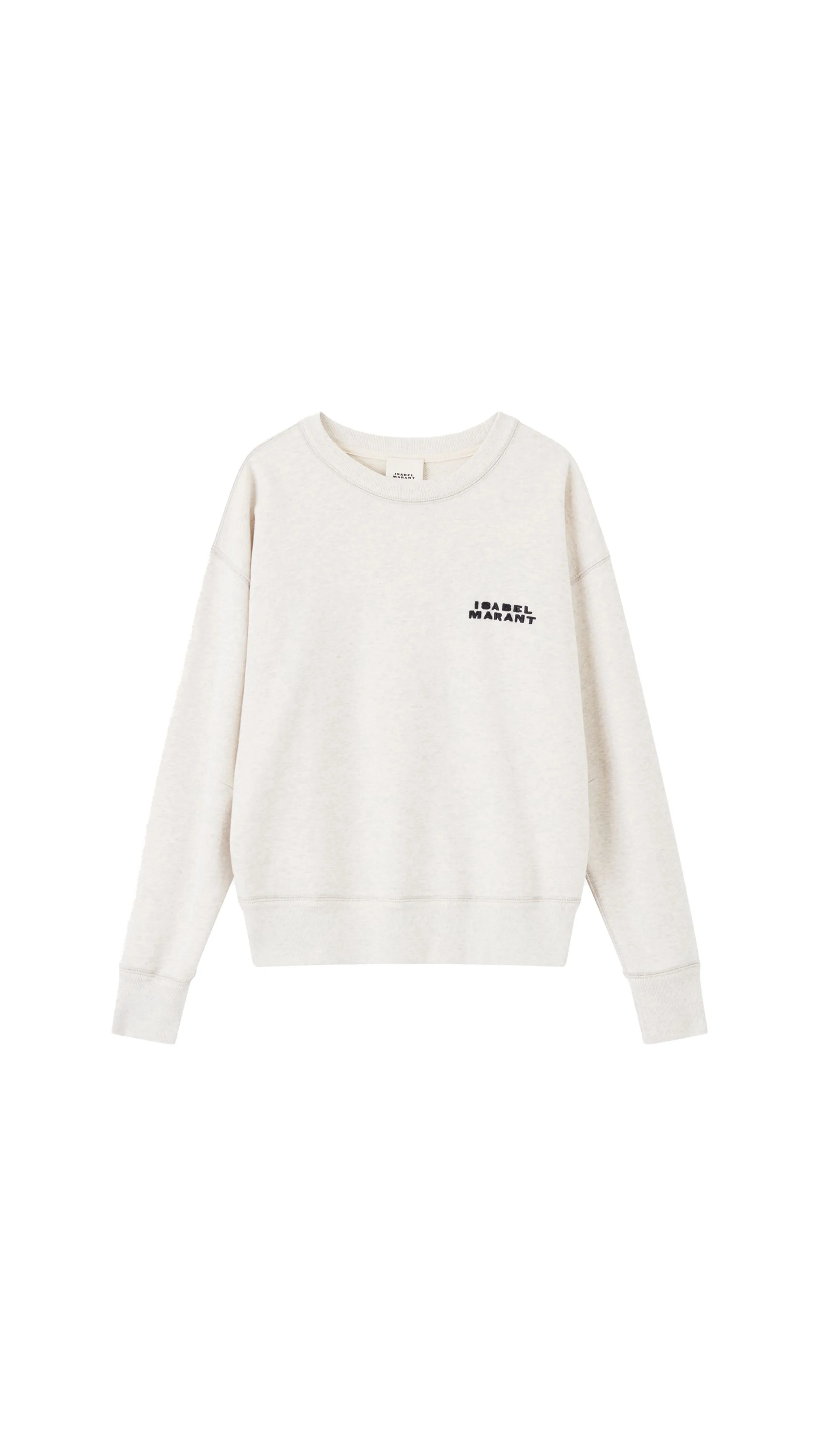 Shad Logo Sweatshirt in Ecru