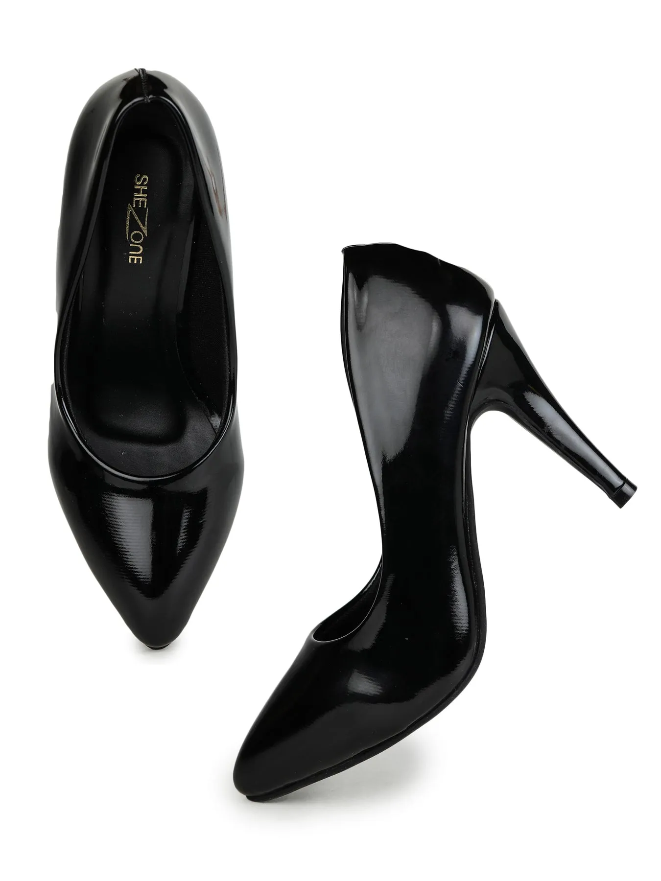 Shezone Black Women Heels