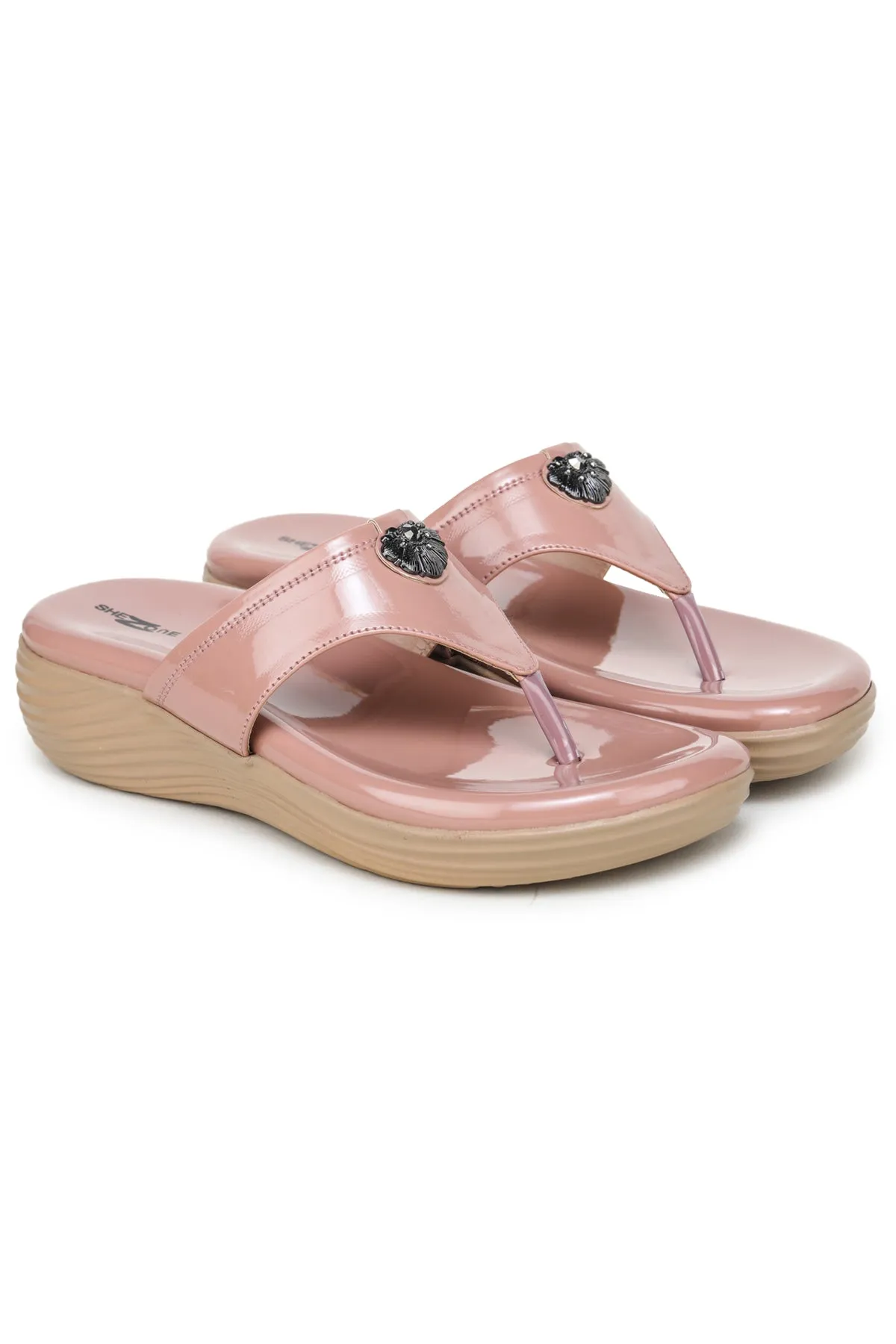 Shezone Peach Women Heels