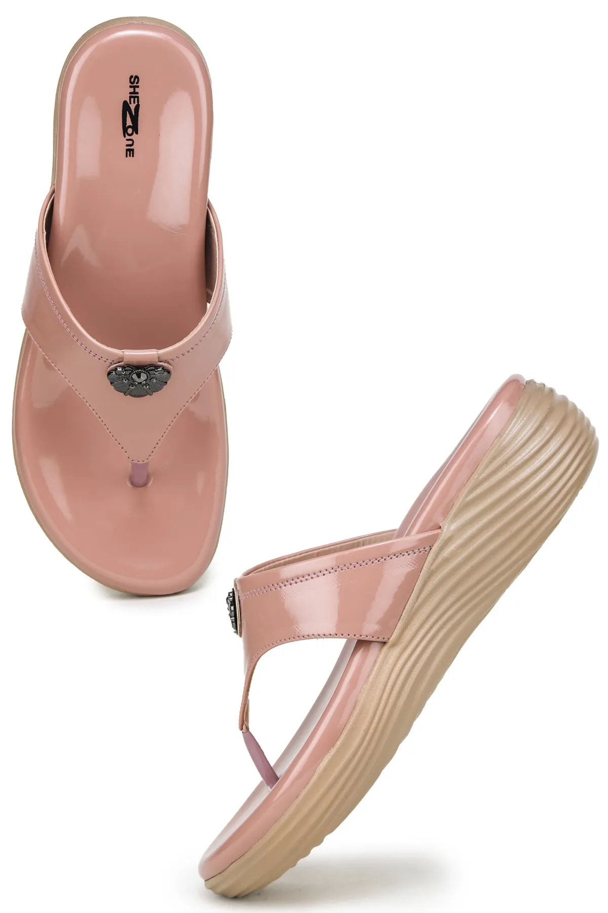 Shezone Peach Women Heels