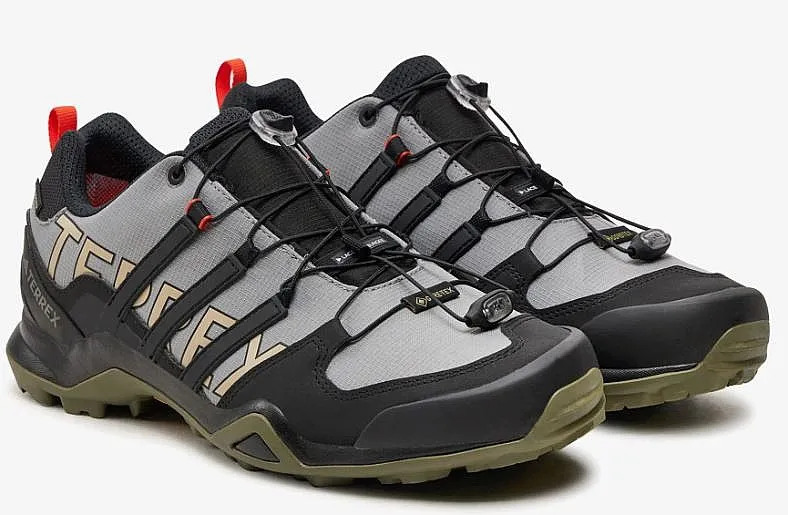 shoes adidas Performance Terrex Swift R2 GTX - Charcoal Solid Grey/Core Black/Olive Strata - men´s