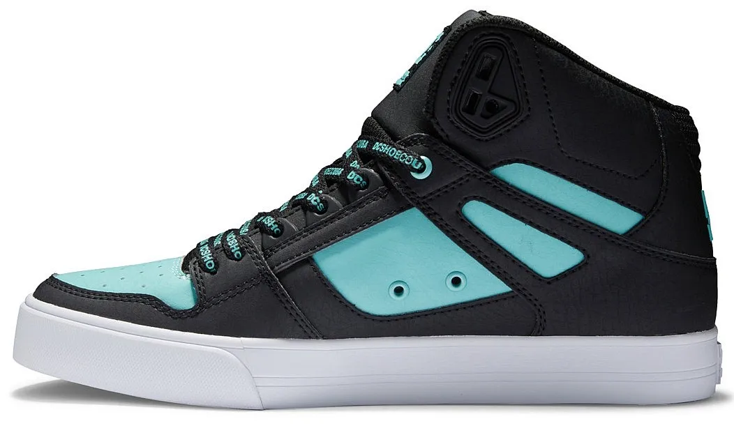 shoes DC Pure High -Top WC SE SN - B12/Black/Blue Atoll - men´s