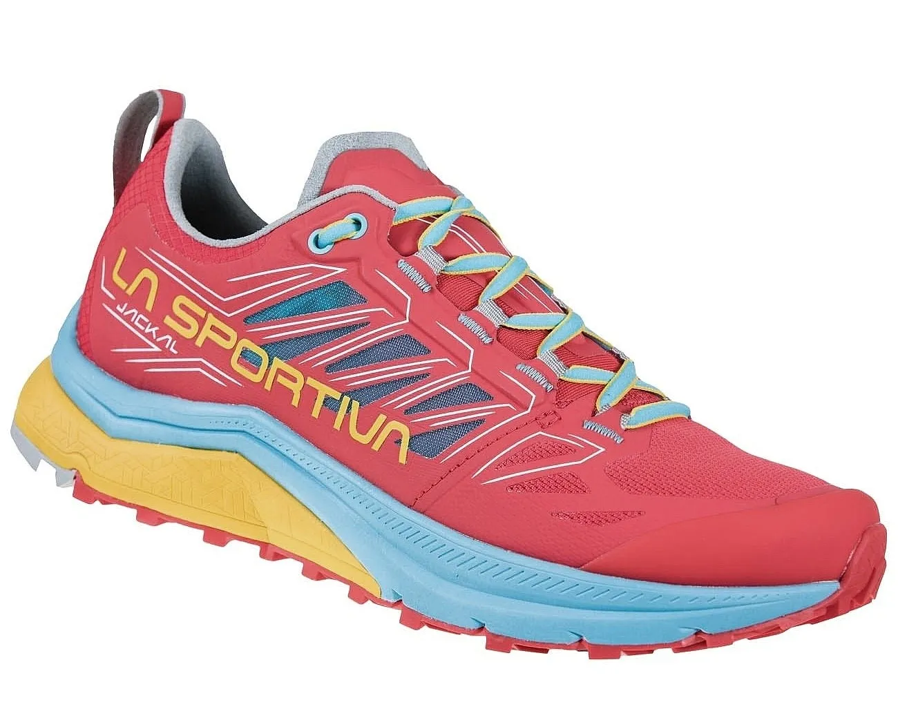 shoes La Sportiva Jackal - Hibiscus/Malibu Blue - women´s