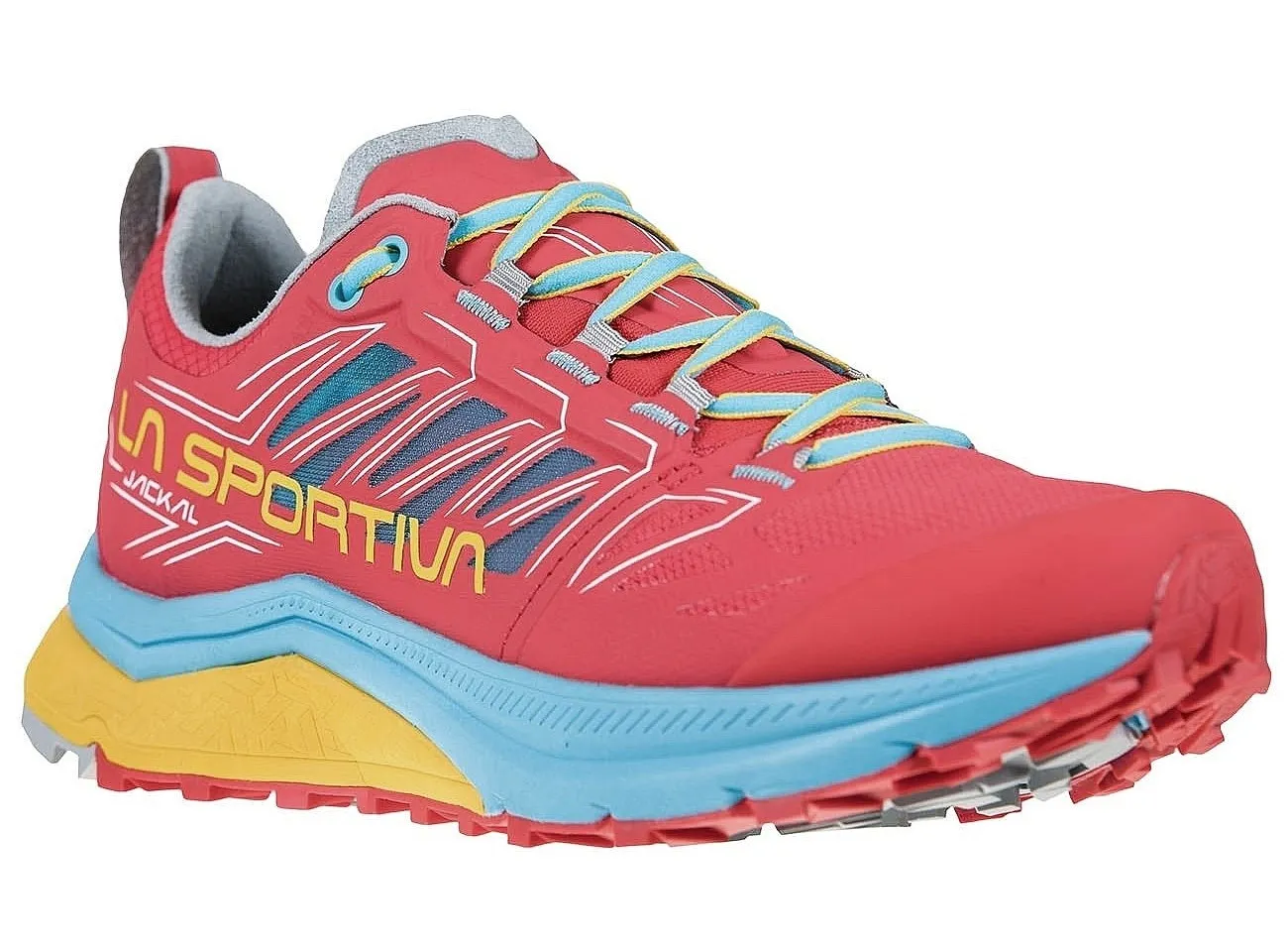 shoes La Sportiva Jackal - Hibiscus/Malibu Blue - women´s