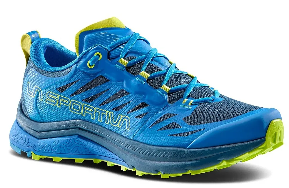 shoes La Sportiva Jackal II - Electric Blue/Lime Punch - men´s