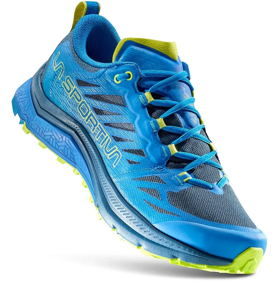 shoes La Sportiva Jackal II - Electric Blue/Lime Punch - men´s