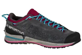 shoes La Sportiva TX2 Evo Leather - Carbon/Red Plum - women´s