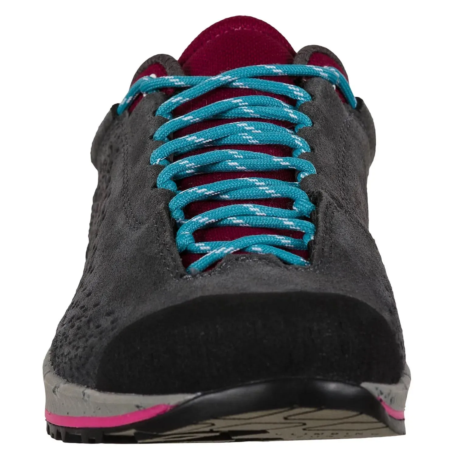 shoes La Sportiva TX2 Evo Leather - Carbon/Red Plum - women´s