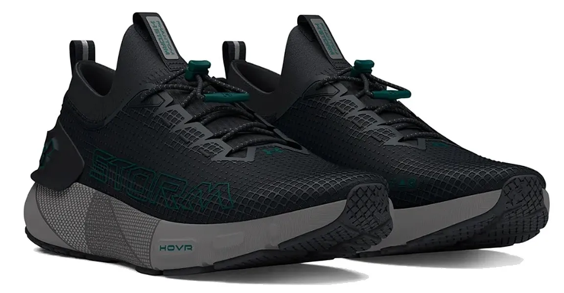 shoes Under Armour Hovr Phantom 3 SE Storm - Black/Castlerock/Hydro Teal