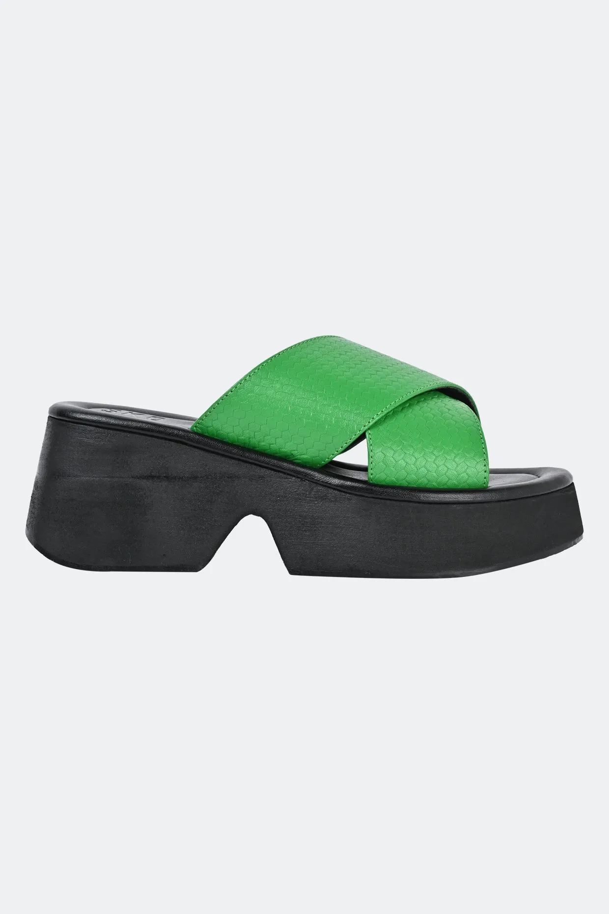 Green Siena Women's Platform Shoes