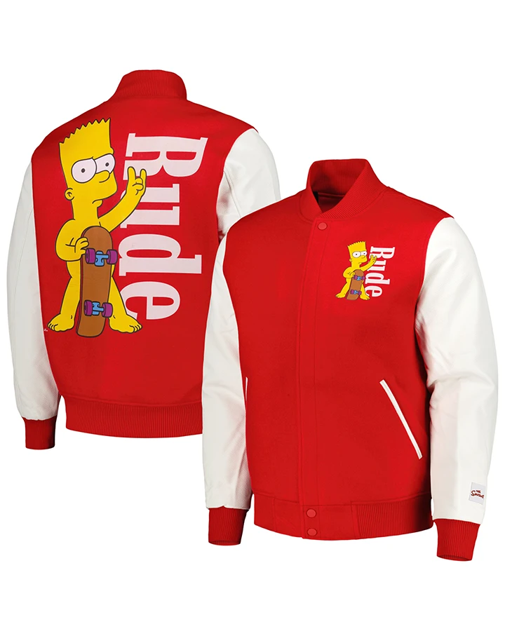 Simpsons Varsity Jacket For Sale