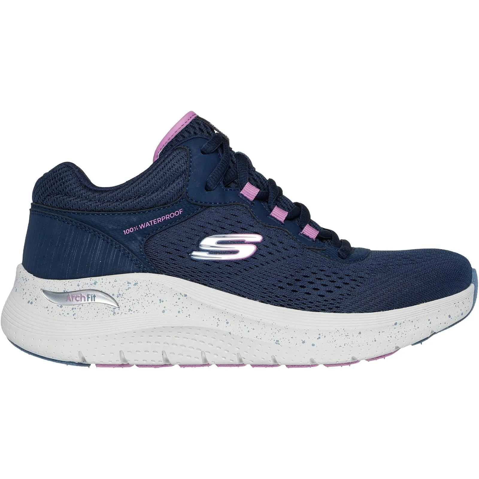 Skechers Womens Arch Fit 2.0 Waterproof Memory Foam Trainers