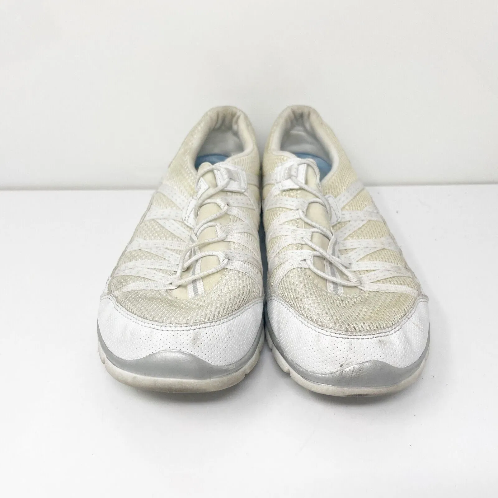 Skechers Womens Gratis 22823 White Running Shoes Sneakers Size 8.5