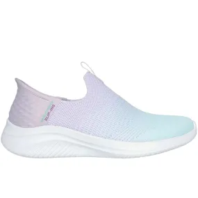 Skechers Womens Slip-ins Ultra Flex 3.0 Beauty Blend Trainers - Lavender