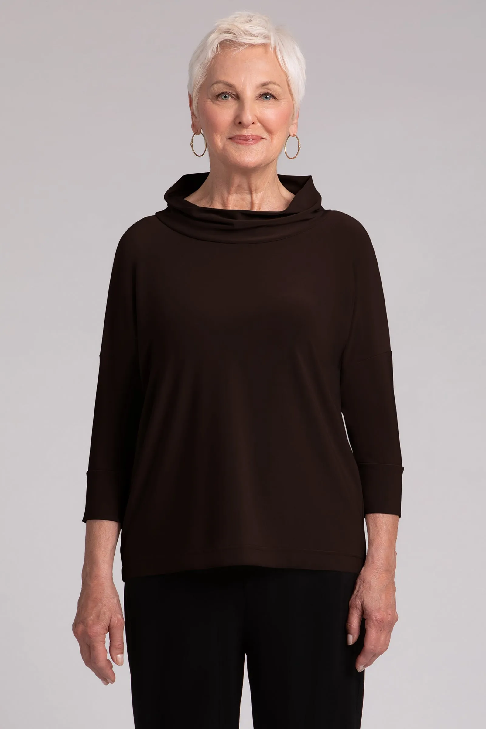 Slouch Sweatshirt | Chocolate