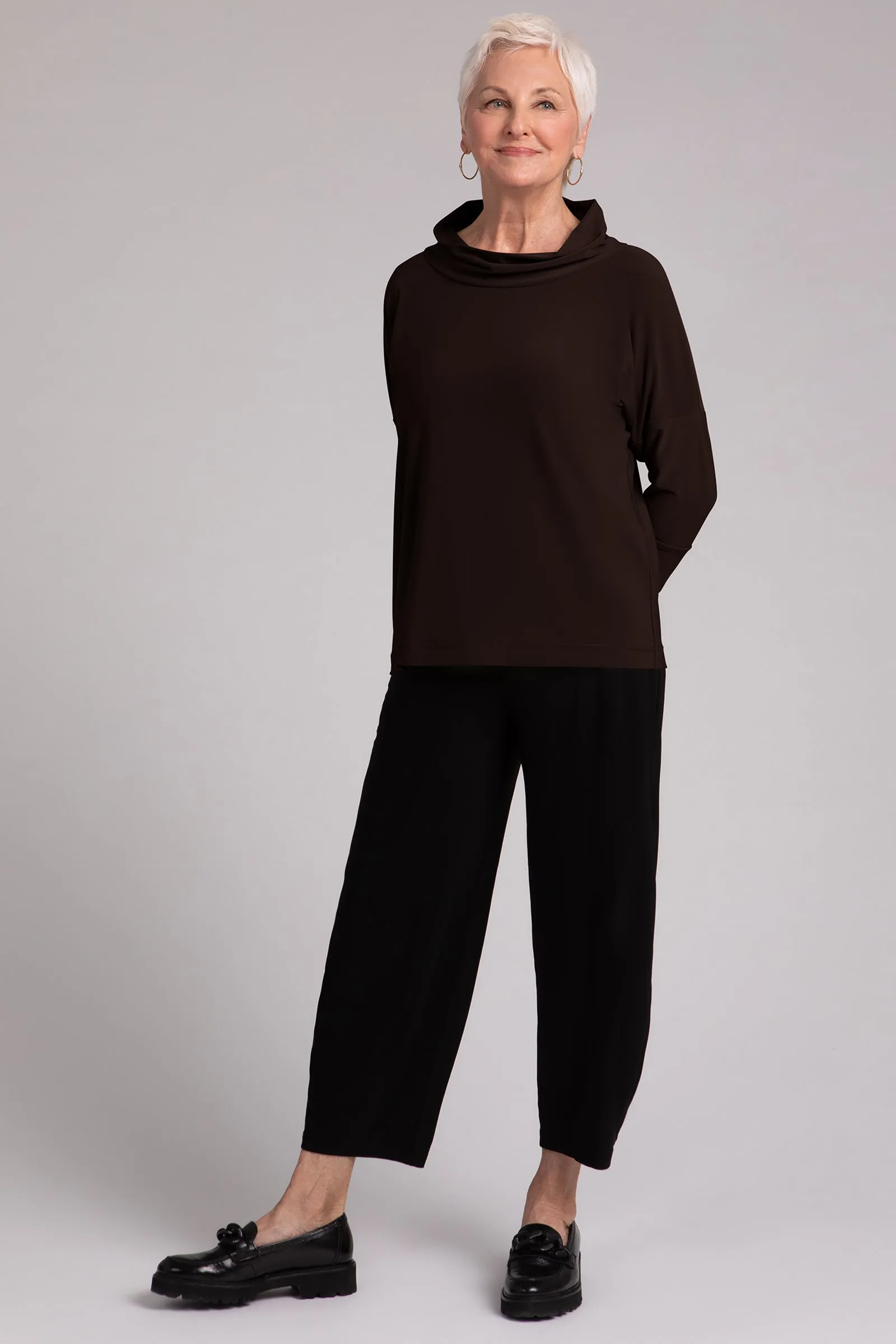 Slouch Sweatshirt | Chocolate