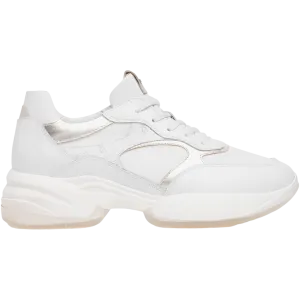 White Women's Sneakers Style Code E218024D