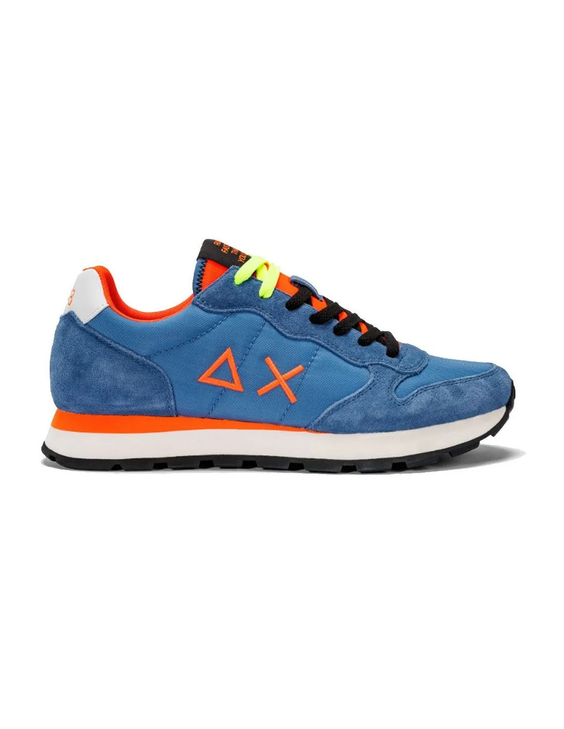 Sun68 uomo Tom Fluorescent Sneakers Z34102 avio