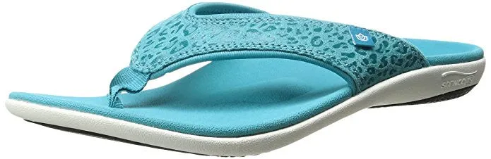 Spenco Women's Yumi Cheetah Flip Flop