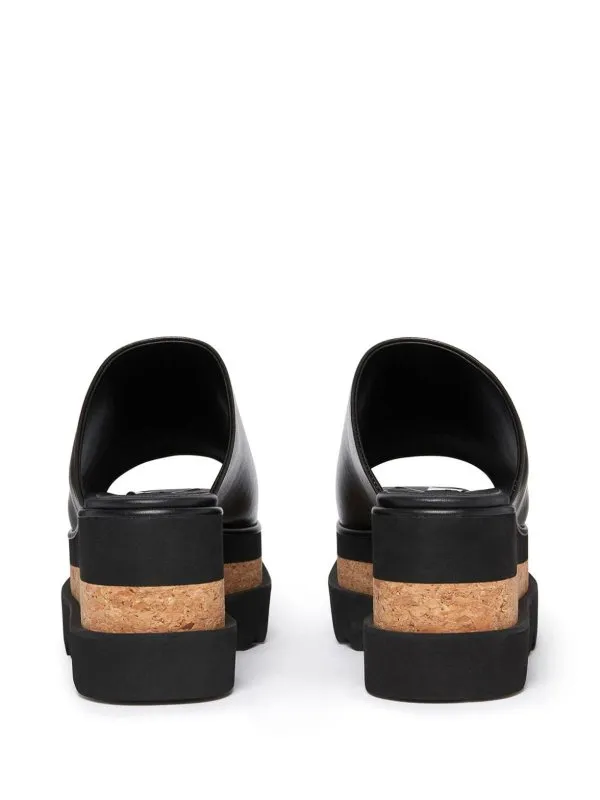 Stella Mccartney Sneak-Elyse Wedge Mules