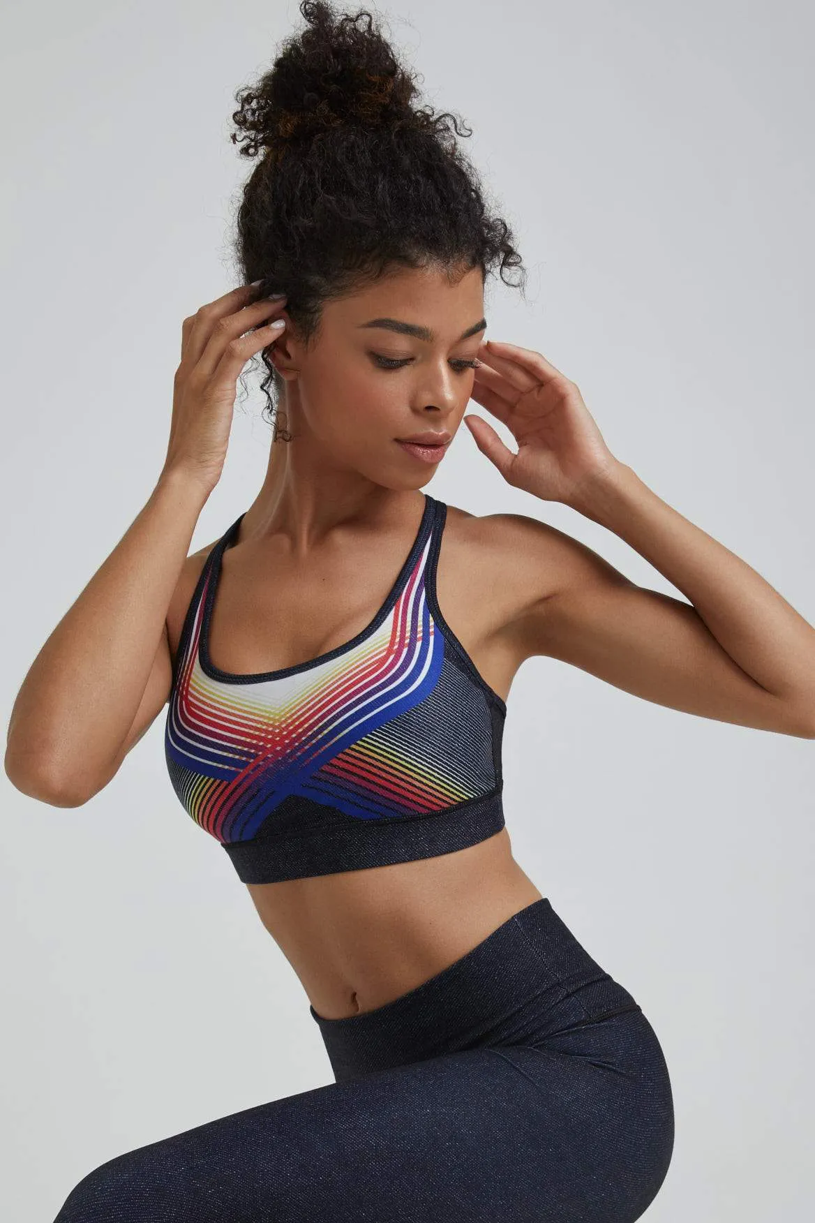 Strappy Bra Indigo Roller Girl