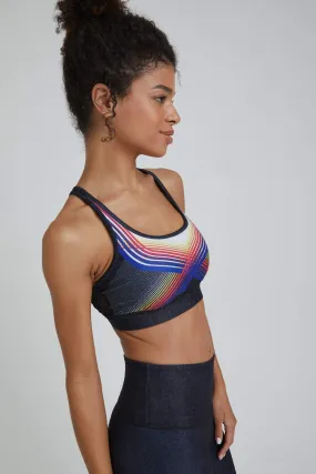 Strappy Bra Indigo Roller Girl