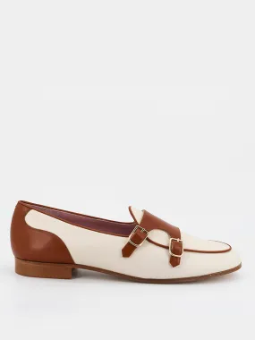 Stressa double buckle loafers.