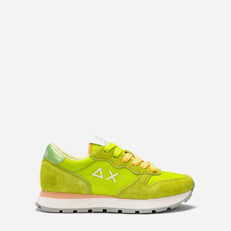 Sun68 Ally Lime Sneakers