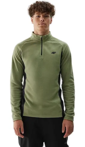 sweatshirt 4F 4FWAW24UFLEM045 - 43S/Khaki - men´s