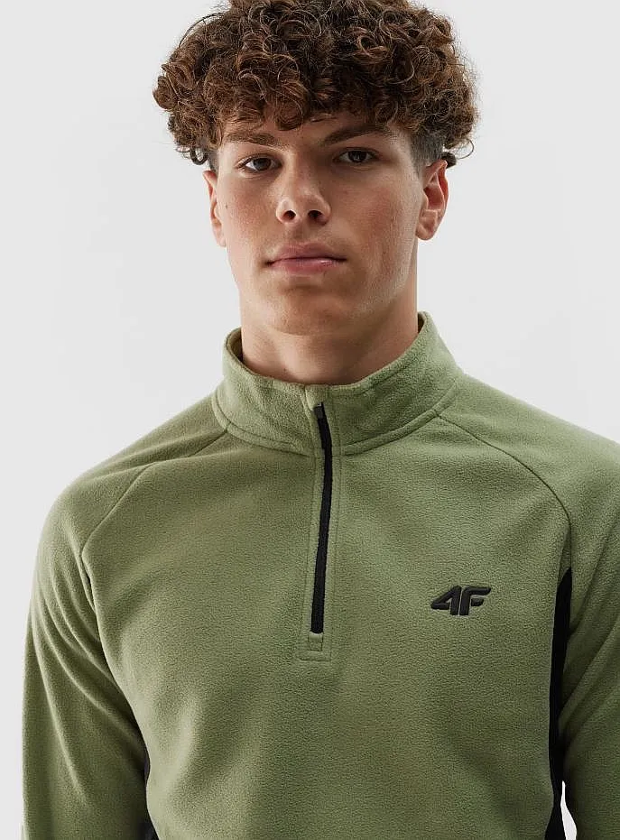 sweatshirt 4F 4FWAW24UFLEM045 - 43S/Khaki - men´s