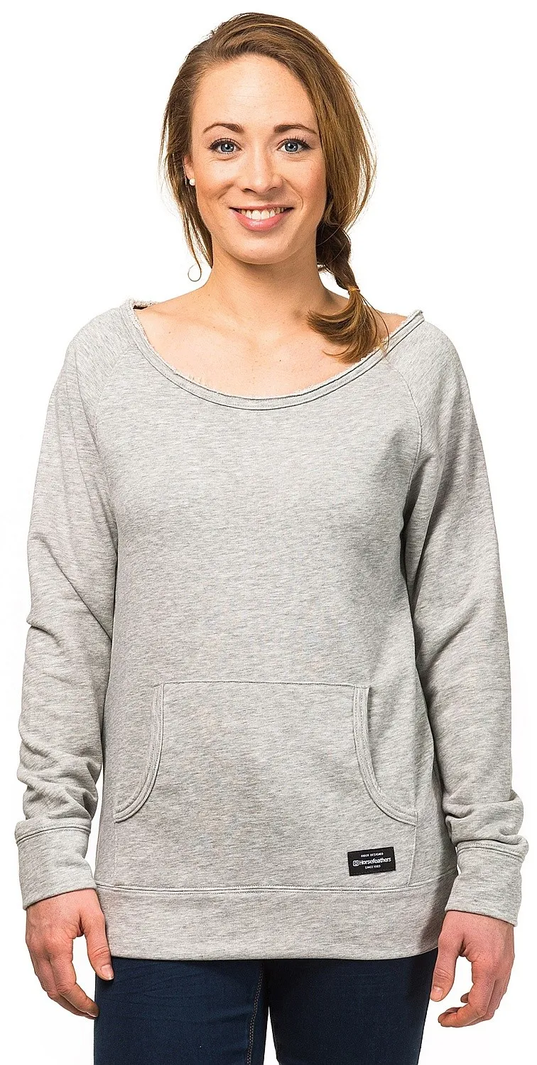 sweatshirt Horsefeathers Leah - Ash