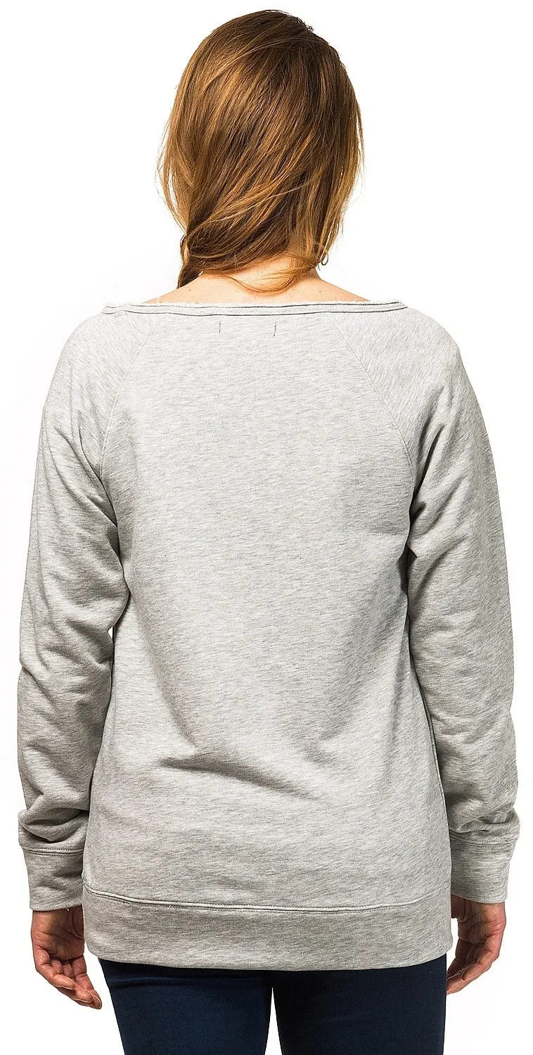 sweatshirt Horsefeathers Leah - Ash