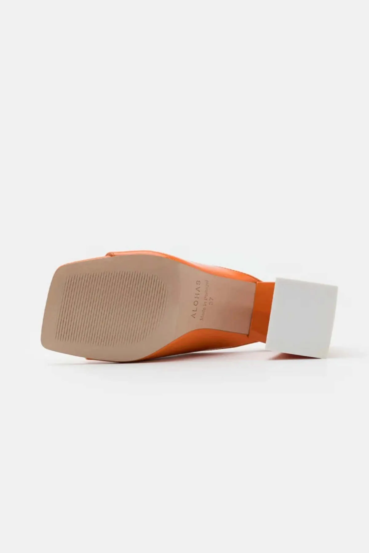 Orange Tasha Mules