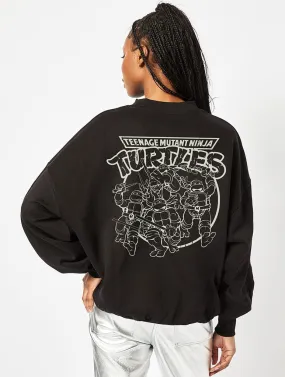 Teenage Mutant Ninja Turtles x Skinnydip Sweatshirt in Black