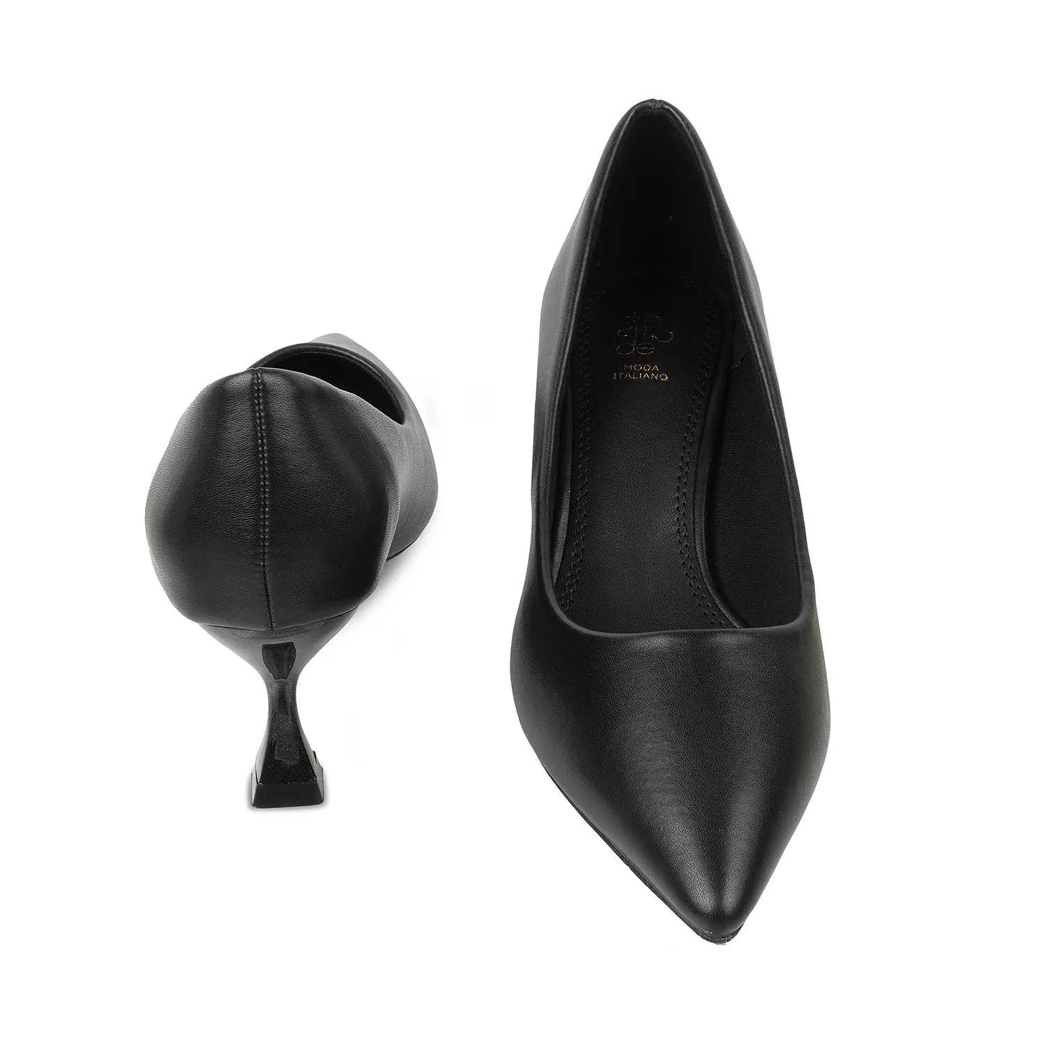 The Bre Black Women's Dress Pumps Tresmode