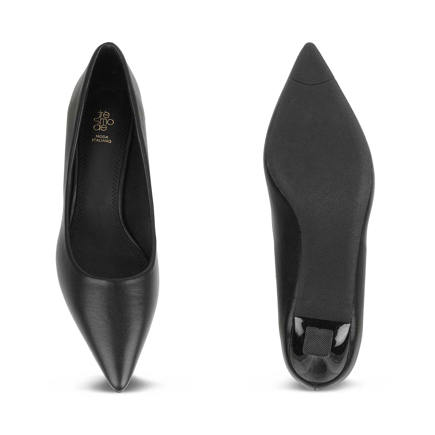 The Bre Black Women's Dress Pumps Tresmode