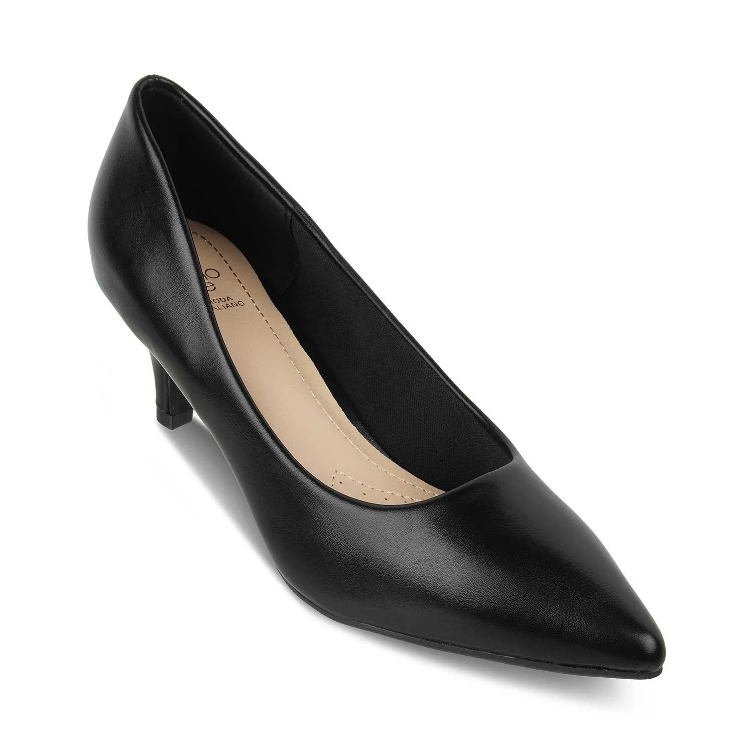 The Creet Black Women's Dress Pumps Tresmode