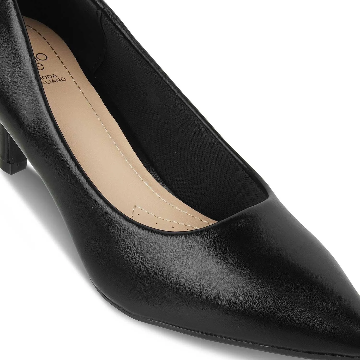 The Creet Black Women's Dress Pumps Tresmode