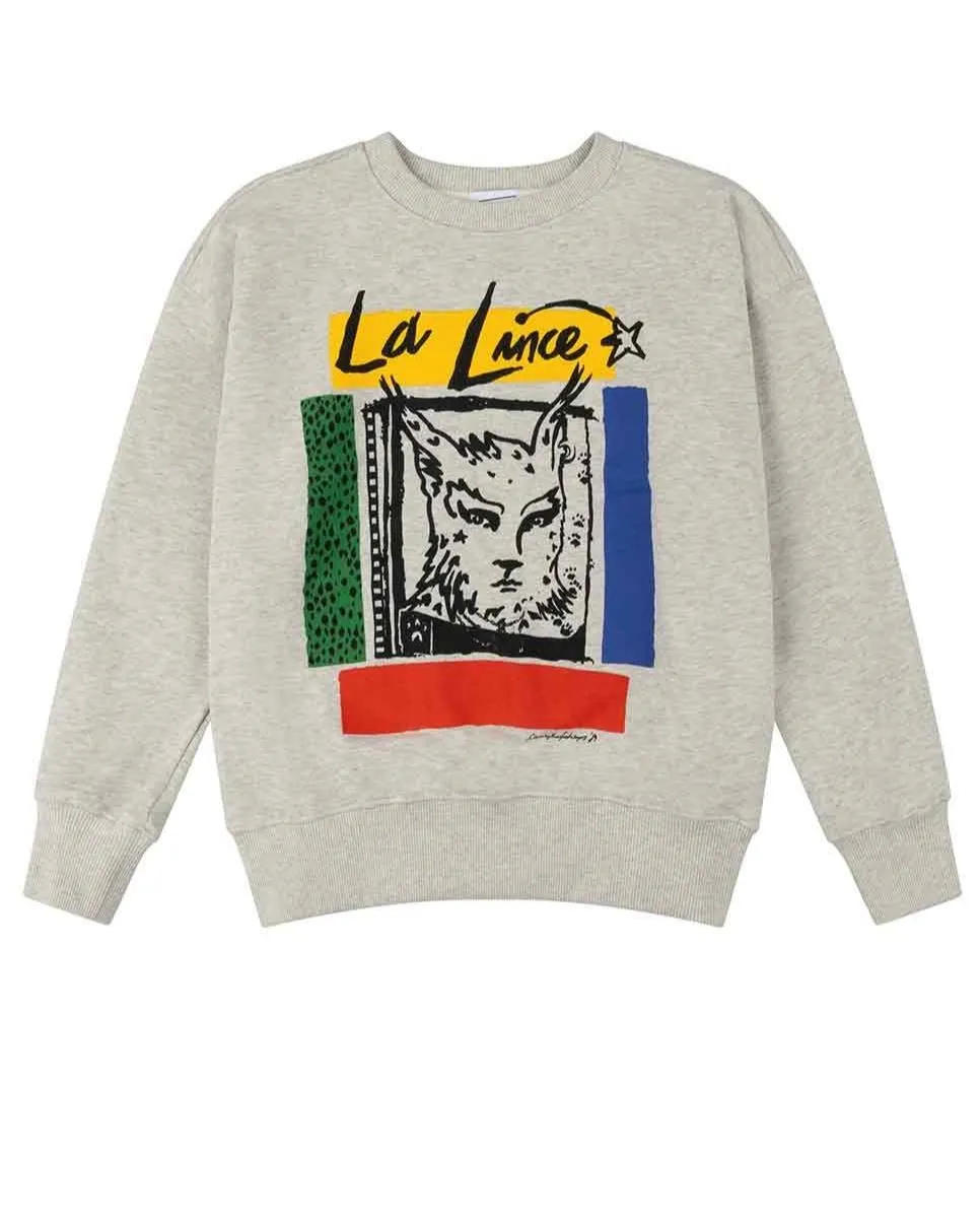 Lynx Gray Sweatshirt