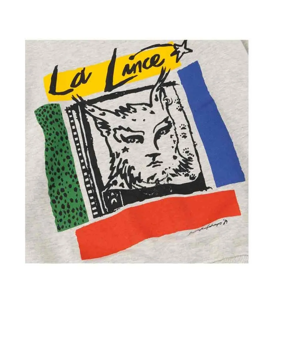 Lynx Gray Sweatshirt