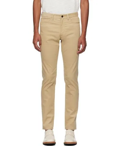 Theory Beige Raffi 5-Pocket Trousers