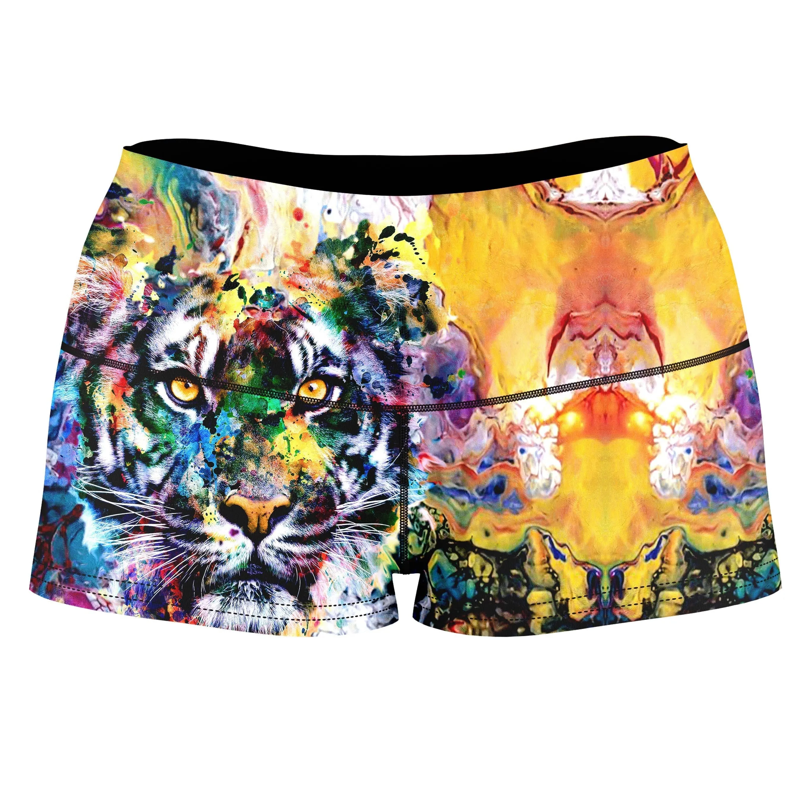 Tiger High-Waisted Women's Shorts