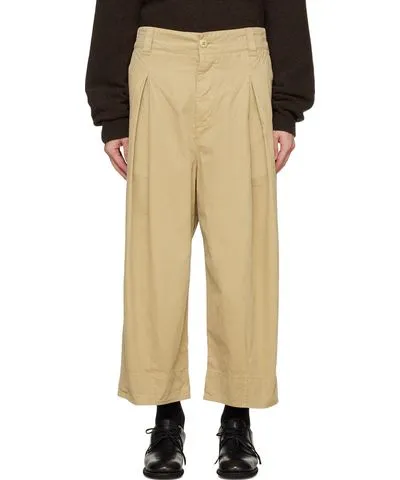 Toogood Beige 'The Etcher' Trousers