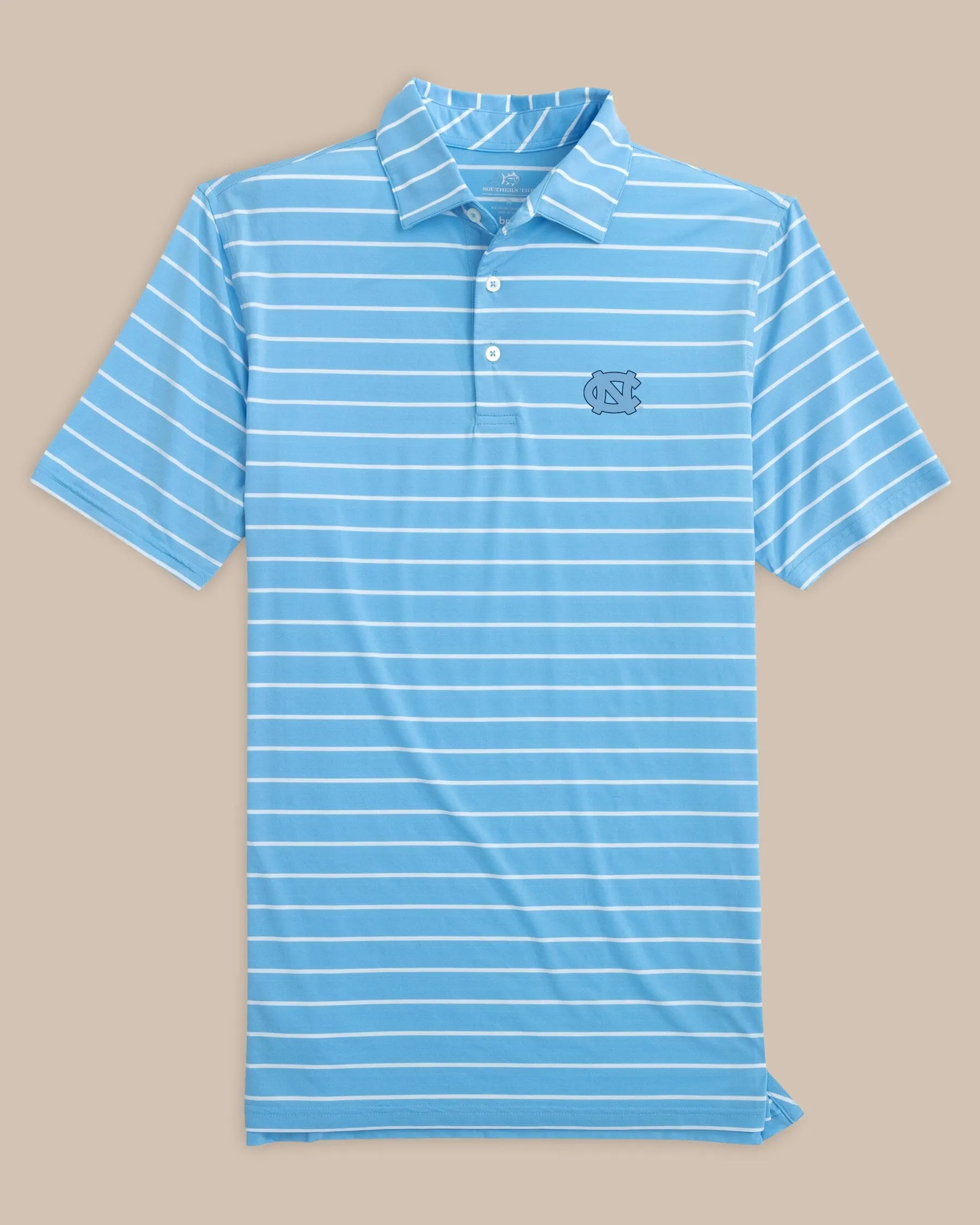 UNC Tar Heels brrr°-eeze Desmond Stripe Polo