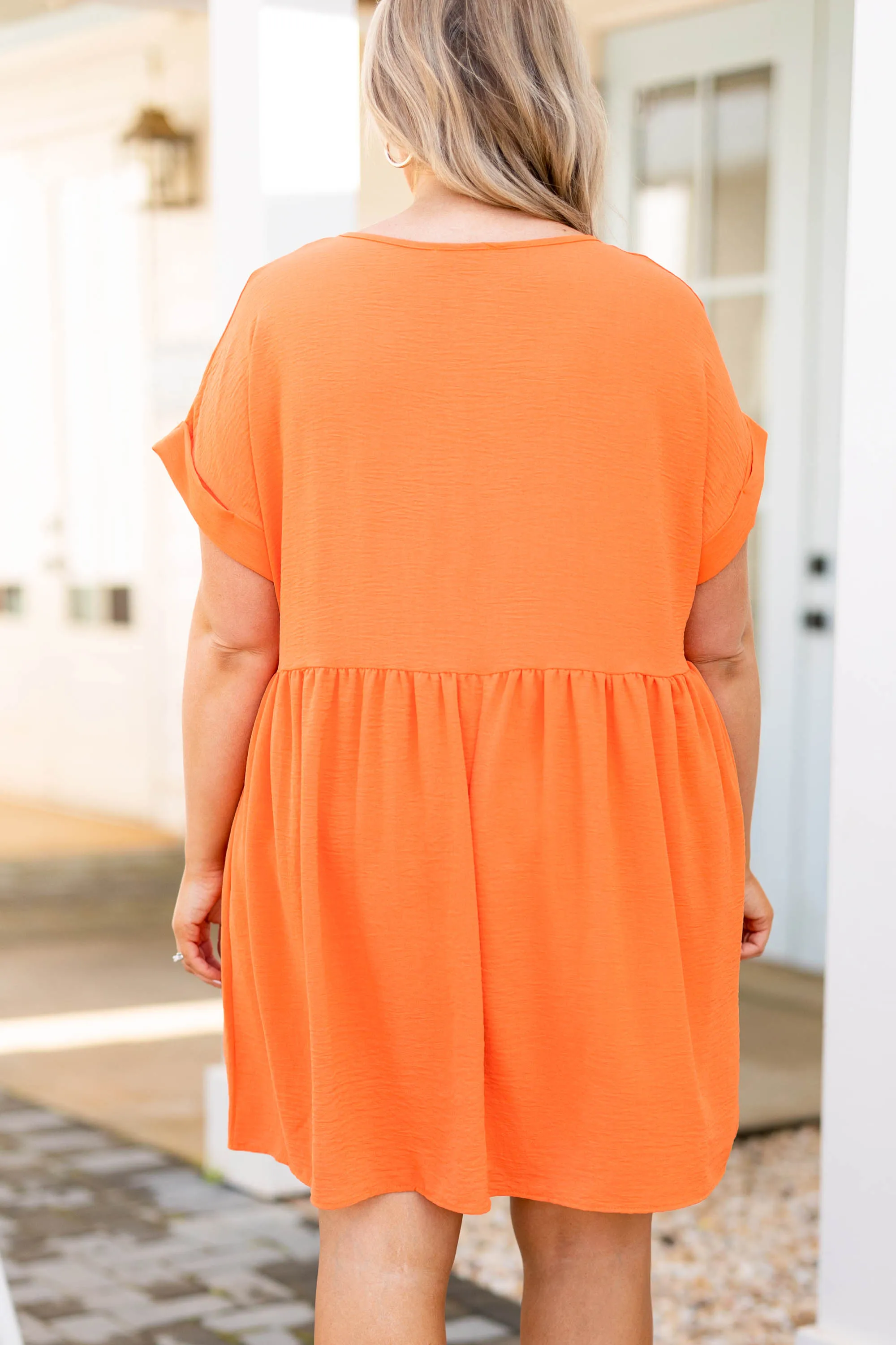 Chance Dress Orange