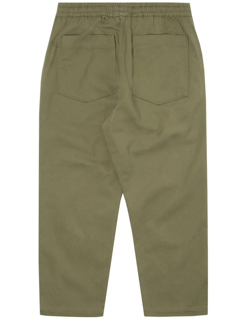 Universal Works Hi Water Trousers Light Olive Twill