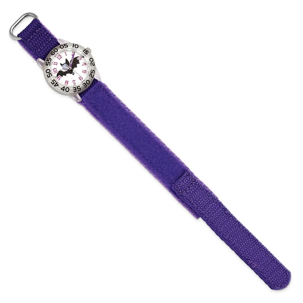 Vampirina Purple Strap Kids' Time Teacher Watch - Disney Girls