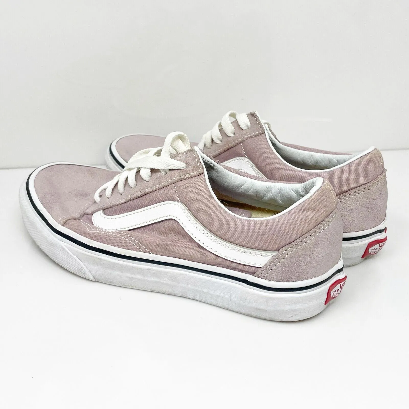 Vans Unisex Off The Wall 751505 Pink Casual Shoes Sneakers Size M 4.5 W 6